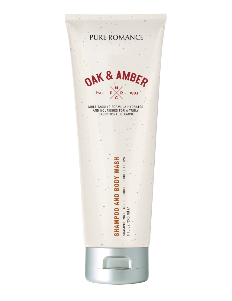 Clean - Shampoo & Body Wash Shower Gel - Oak & Amber