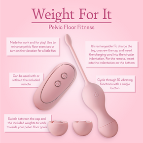 Weight For It - Pelvic Floor Fitness "Weight"