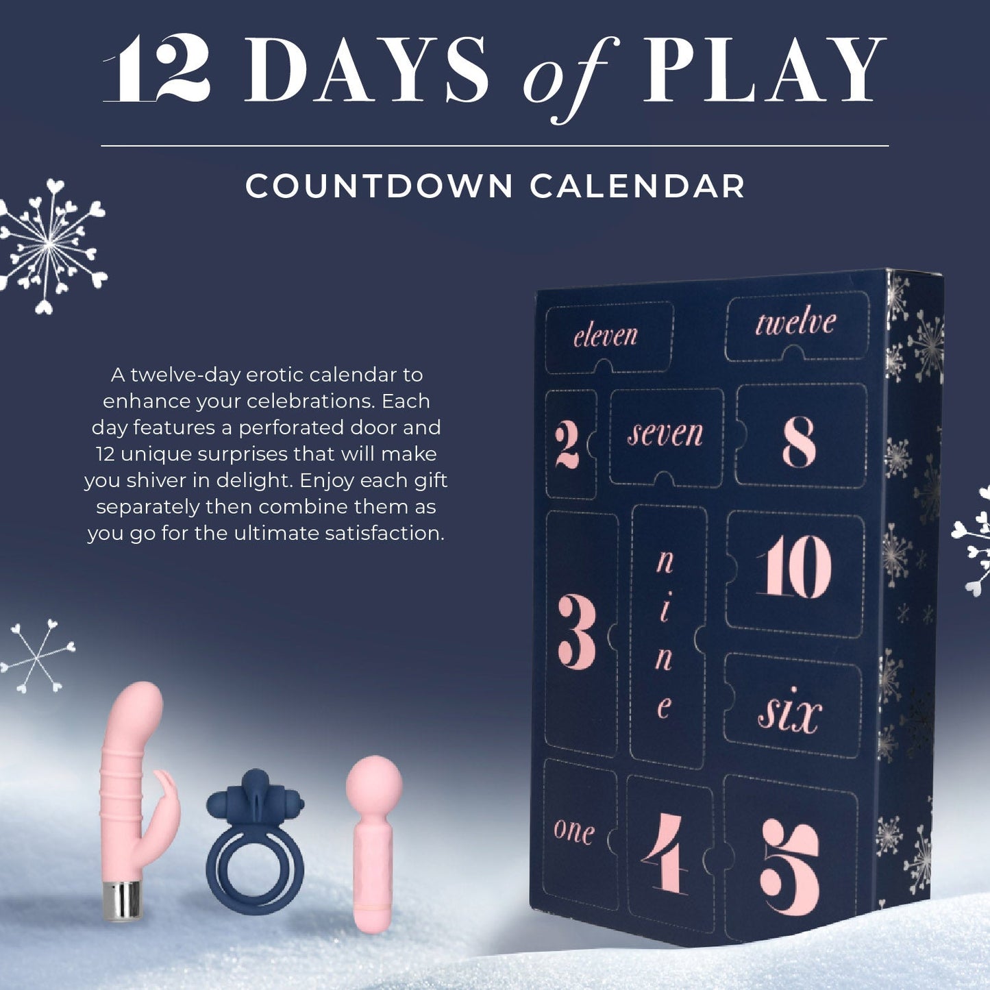 12 Days of Play Advent Calendar - Erotic Countdown Calendar