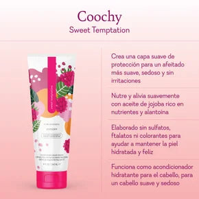 Coochy - Conditioning Shave Cream - Sweet Temptation