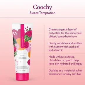 Coochy - Conditioning Shave Cream - Sweet Temptation