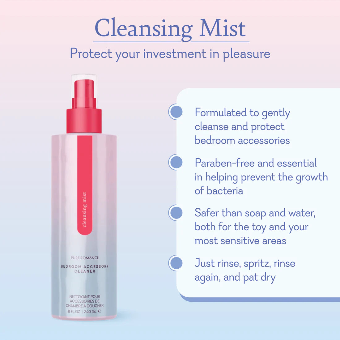 Cleansing Mist - 8 oz