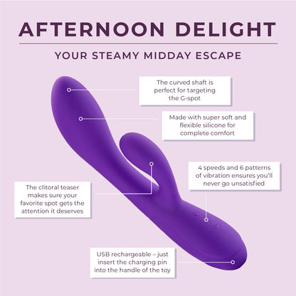 Afternoon Delight - Dual-Action Vibrator