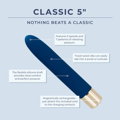 Classic 5" - Flexible Vibrator