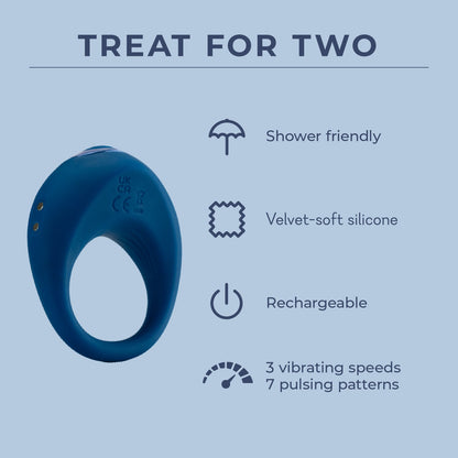 Treat For Two - Vibrating Cock Ring