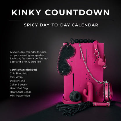 Kinky Countdown
Spicy Day-to-day Calendar