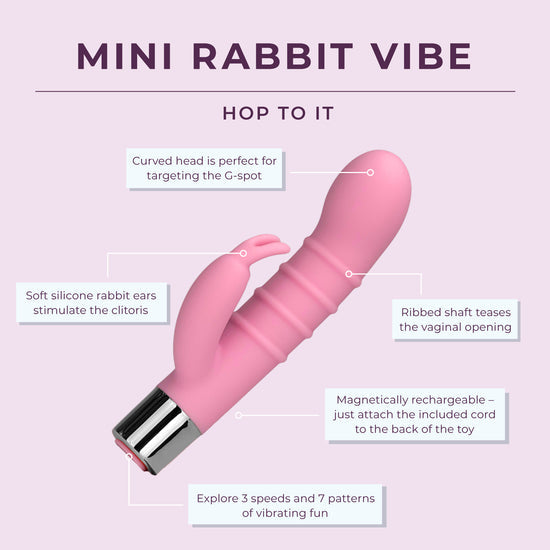 Mini Rabbit Vibe - Dual-Action Vibrator