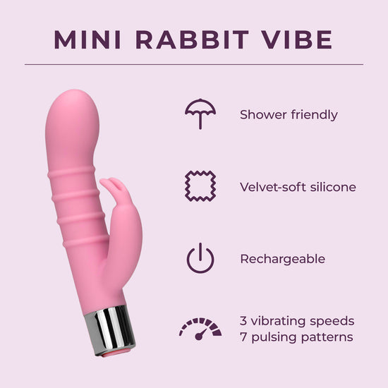 Mini Rabbit Vibe - Dual-Action Vibrator