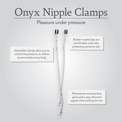 Onyx Nipple Clamps