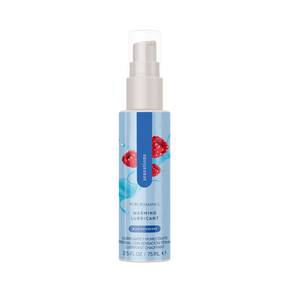 Sensations - Blue Raspberry - Warming Lubricant