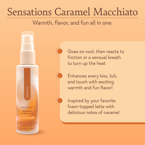 Sensations - Caramel Macchiato - Warming Lubricant