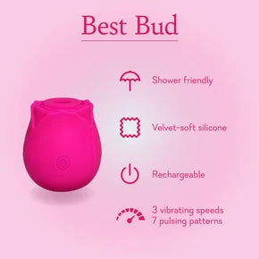 Best Bud - Air Pressure Rose Vibrator