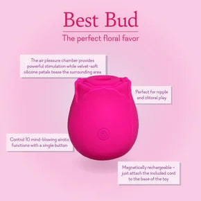 Best Bud - Air Pressure Rose Vibrator