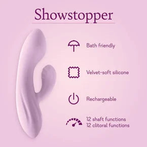 Showstopper - Textured Dual Action Vibrator