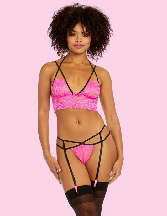 Strappy Bralette Set - OS